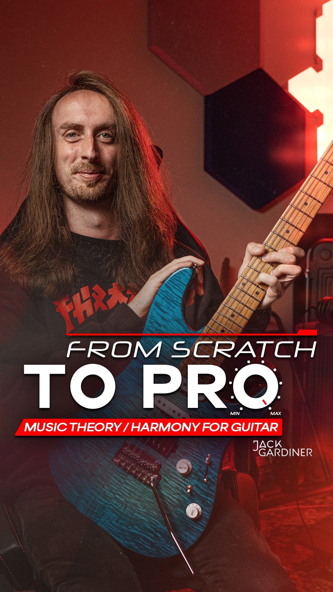 Music Theory & Harmony for Guitar - From Scratch to Pro