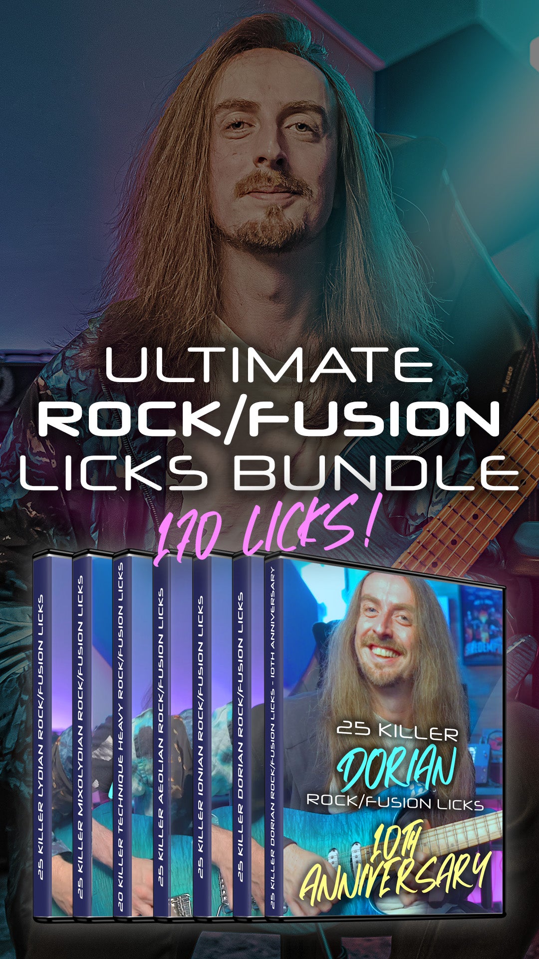 Ultimate Killer Rock/Fusion Licks Bundle