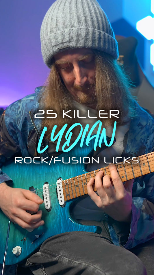 25 Killer Lydian Rock/Fusion Licks