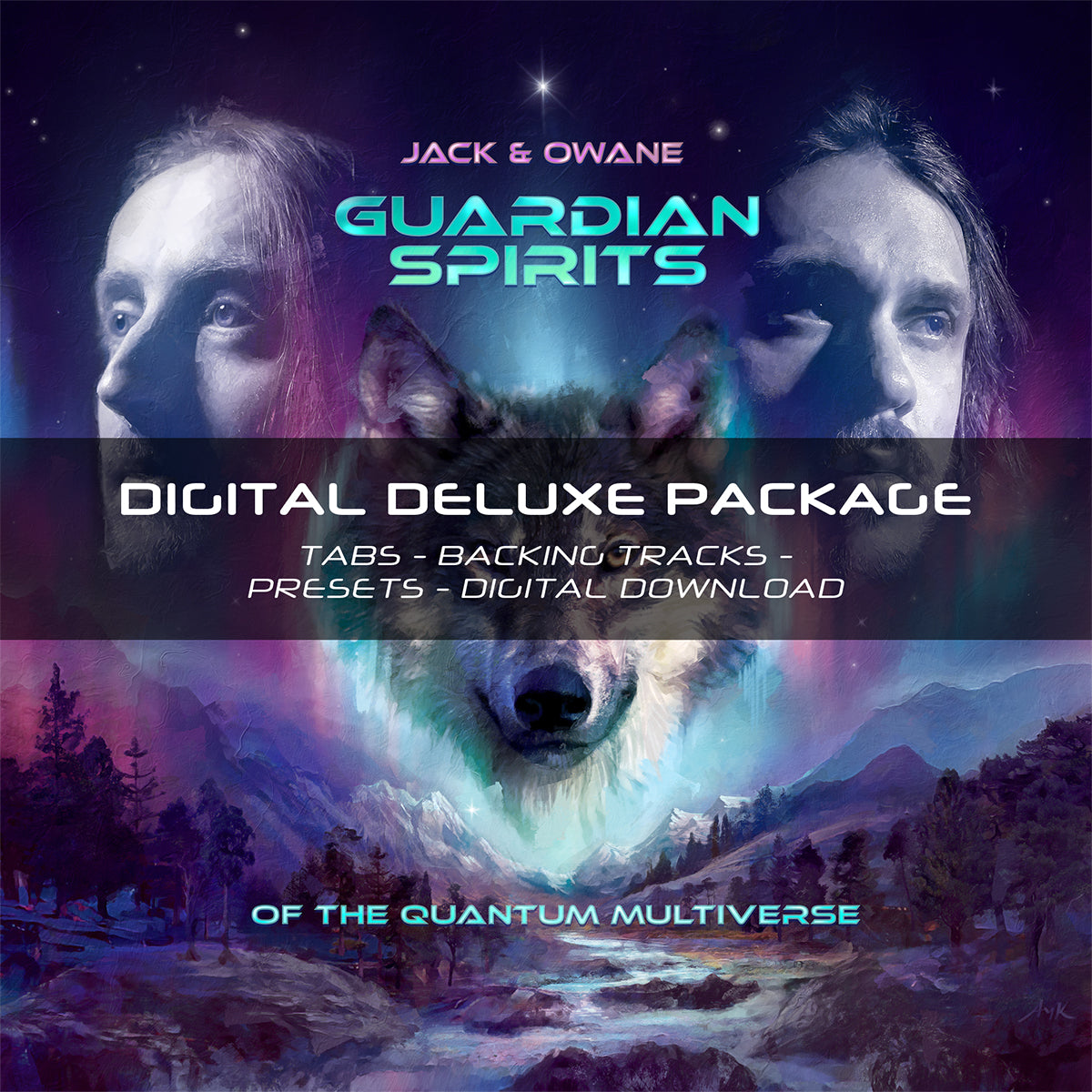 Guardian Spirits of the Quantum Multiverse Digital Deluxe Package (Tabs/Backing Tracks/Presets/Digital Download)