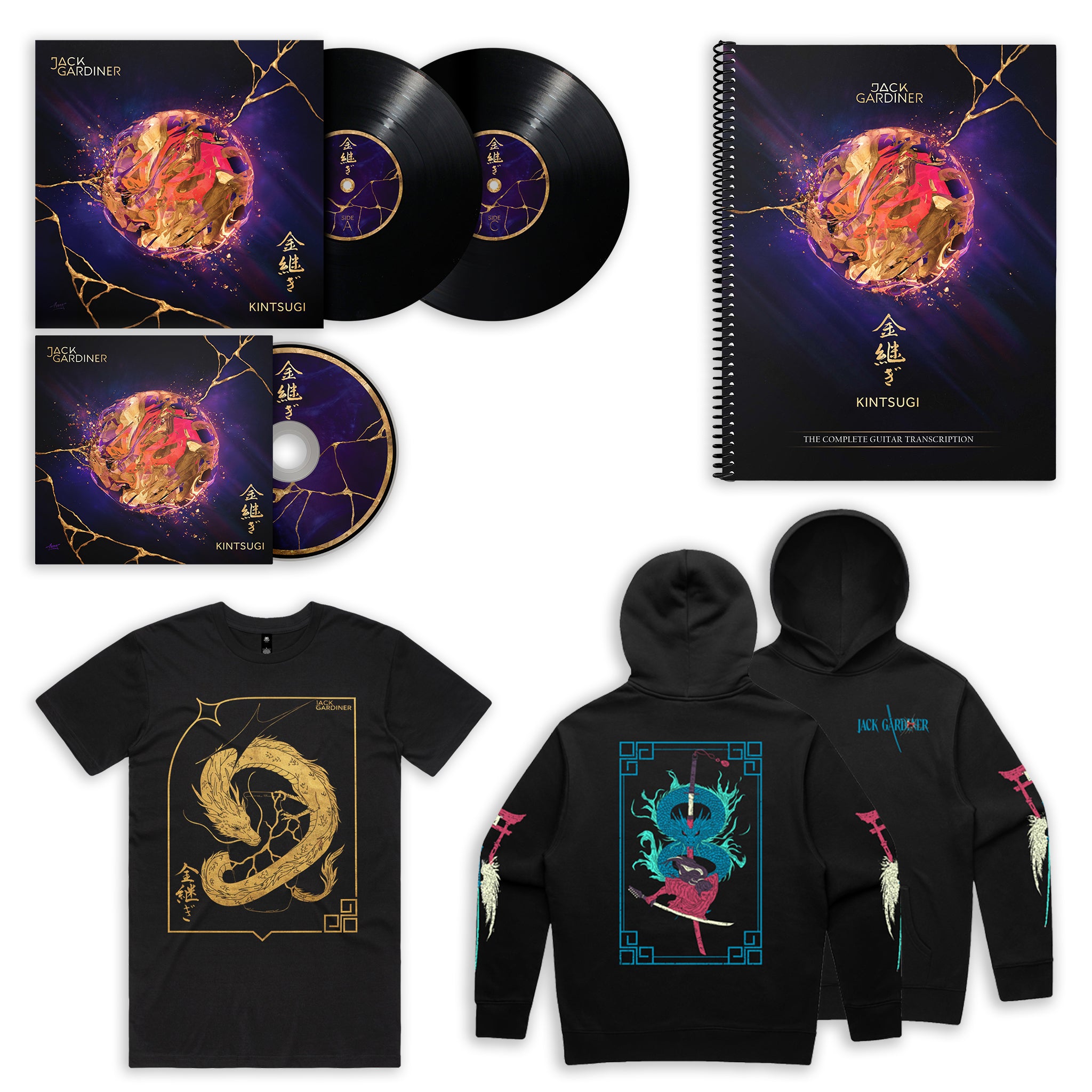 Kintsugi Collector's Bundle - Golden Coil Edition – Jack Gardiner