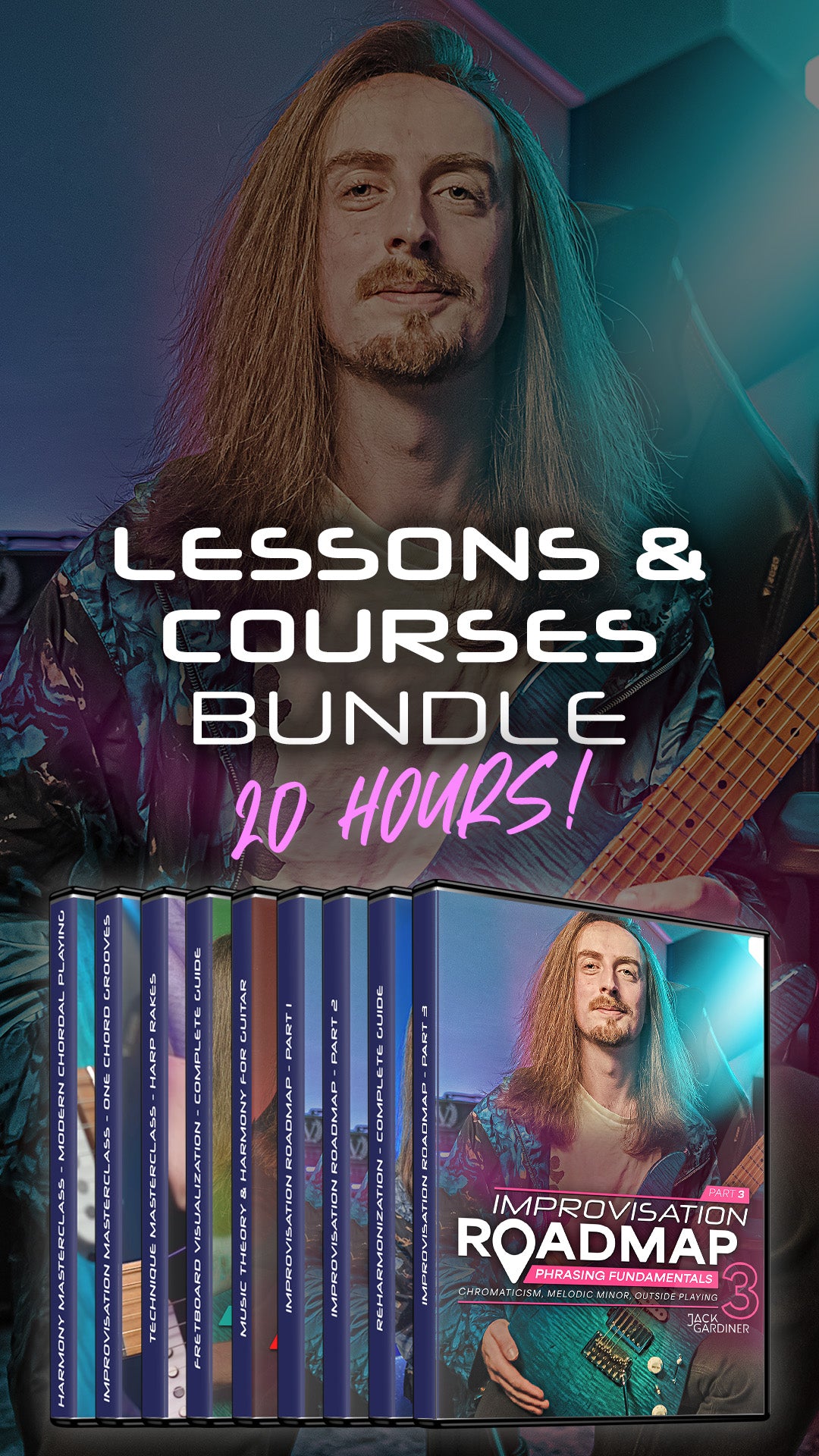 Course Lessons Classes Ultimate Lessons & Courses Bundle (Mar 2025) – Jack Gardiner