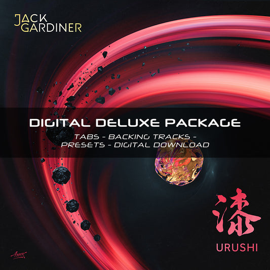 Urushi Digital Deluxe Package (Tabs/Backing Tracks/Presets/Digital Download)